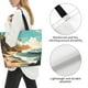 thumbnail image 3 of Disketp Coastal Palm Beach Bolsa Tote Estampada para Mujer, Bolso de Hombro y de Mano para Compras y Viajes, 3 of 8