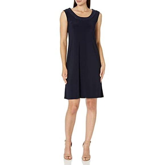 R&M Richards Robe Veste à Paillettes Manches 3/4 pour Femmes, Marine, m