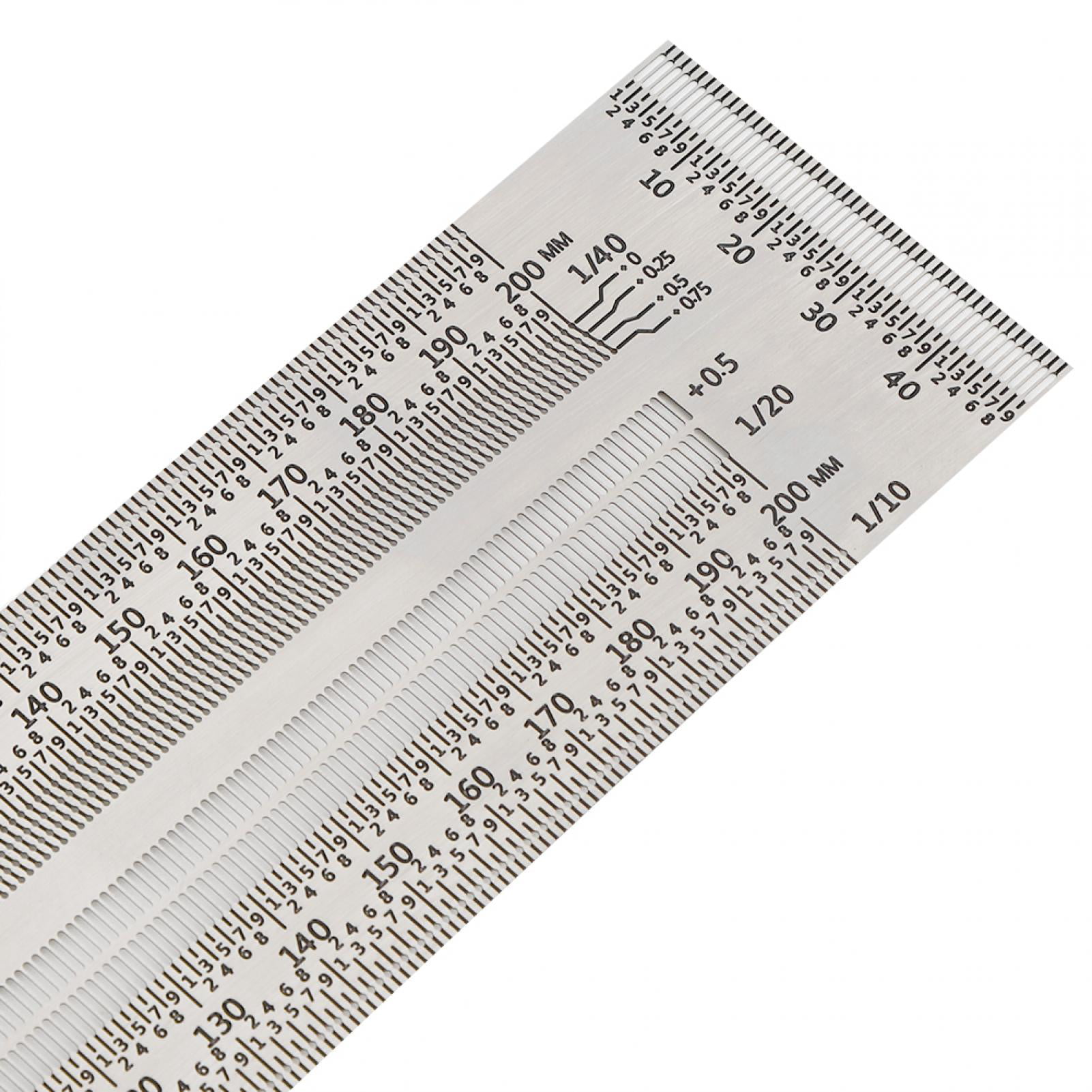 Measuring Ruler Durable High Accuracy Marking Tool for Woodworking Projects Scribing Ruler