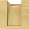 thumbnail image 4 of 4"W x 4"D x 4"H Wide Huntington Rough Cedar Woodgrain TimberThane Corbel, Primed Tan, 4 of 6