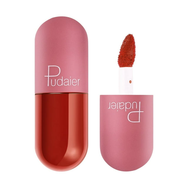 LILELIS 18 Couleurs Mini Brillant à Lèvres Velours Brume Couleur Non Collant Tasse Rouge à Lèvres Lisse Longue Durée Cosmétiques Dames 4,5ml Rouge à Lèvres Pailleté Profusion