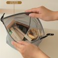 thumbnail image 4 of 2 Pcs Water Resistant Makeup Bag Cosmetic Bag Toiletry Bag Portable Storage Bag, 4 of 10