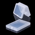 thumbnail image 3 of Rectangular Transparent Clear Storage Box Collection Container, 3 of 11