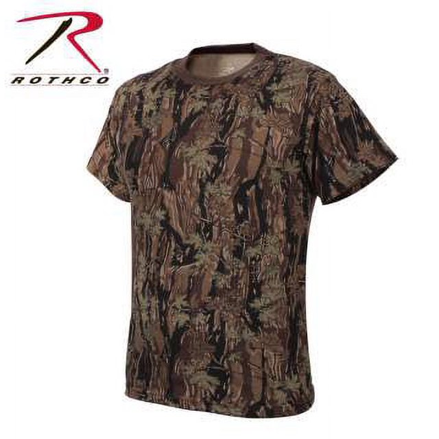 Rothco Colored Camo T-Shirts - Smokey Branch Camo, X-Large