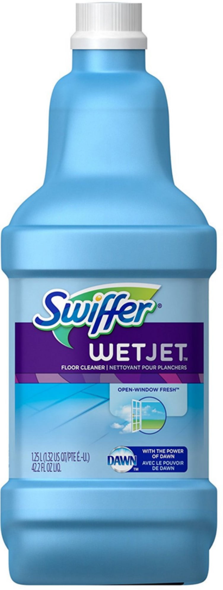Swiffer Wet Jet Floor Cleaner, Open Window Fresh 42.20 oz (Pack of 2