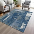 thumbnail image 6 of Dalyn Rugs Machine Washable Indoor/Outdoor Chantille Navy 8' x 10' Rug, 6 of 9