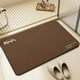 thumbnail image 4 of Water-absorbing And Quick-drying Bathroom Diatom Mud Floor Mat Bathroom Toilet Common Stain Long-wearing Non-slip Mat Door Mat Home Deals Of The Day Clearance, 4 of 9