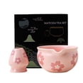 thumbnail image 1 of 2 cuencos y soportes para batidor de matcha hechos a mano de porcelana con pico. C, 1 of 9