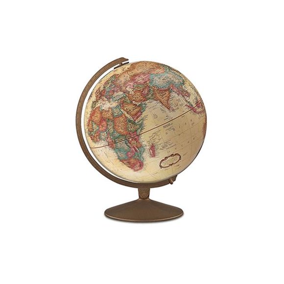 Replogle Globes Franklin World Globe, Antique Ocean, 12-Inch Diameter,Over 4,000 Place Names