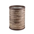 thumbnail image 1 of Cesto para desechos redondo de piedra marrón de 10 " Kraftware Corp. 55048, 1 of 1