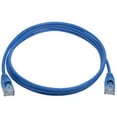 thumbnail image 2 of Tripp Lite Cat6a Gigabit Snagless Molded Slim UTP Network Patch Cable (RJ45 M/M), Blue, 5 ft., 2 of 5