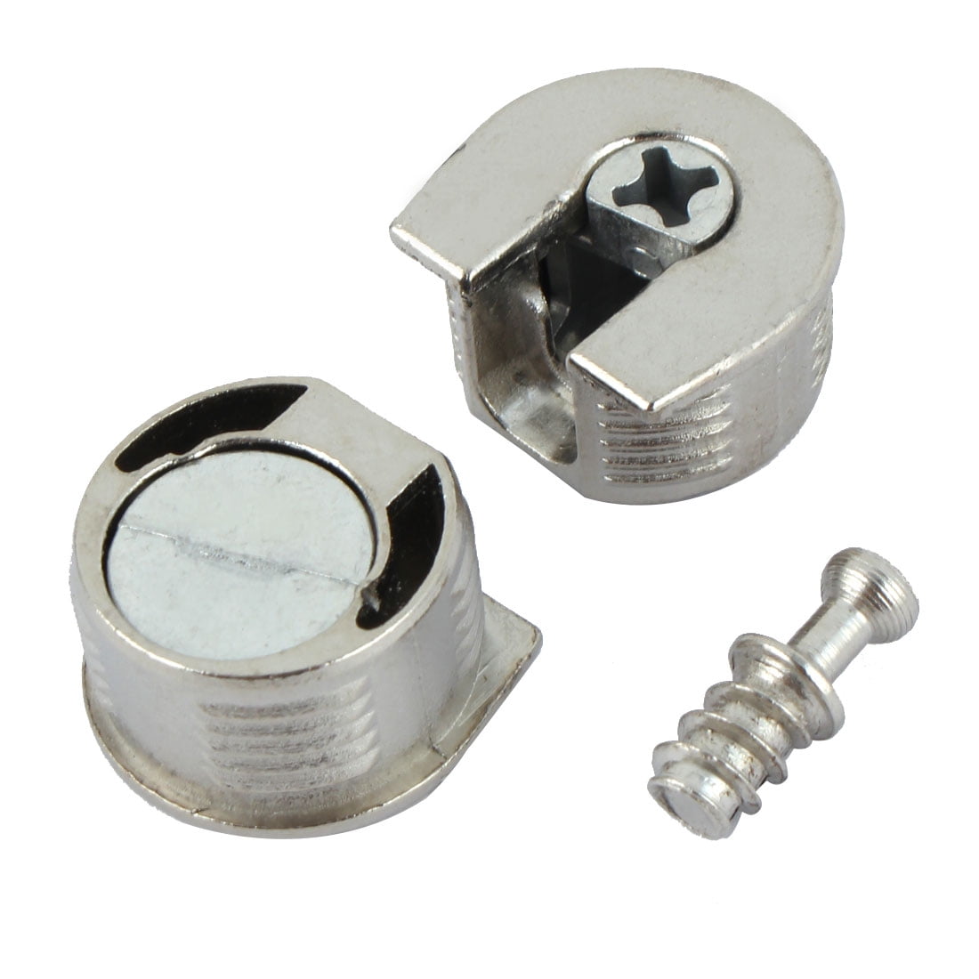 20mm Thread Cam Lock Alloy Shelf Support Holder Bracket Studs Pin 10pcs