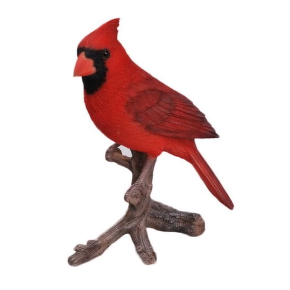 Hi-Line Gift Ltd Cardinal on Branch Statue