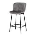 thumbnail image 1 of Banco 2026 Domino Gris MUNDO IN MUEBLES con asiento Tapizado en Tela Gris, 1 of 6