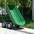 thumbnail image 6 of ENYOPRO Garden Wagon Carrier, Beach Carts with 10" Big Wheels, Heavy Duty Utility Garden Dump Cart, Portable Grocery Cart, All Terrain Universal Wheels Wagon Cart, 39.37 x 18.5 x 18.9 inch, JA2002, 6 of 8