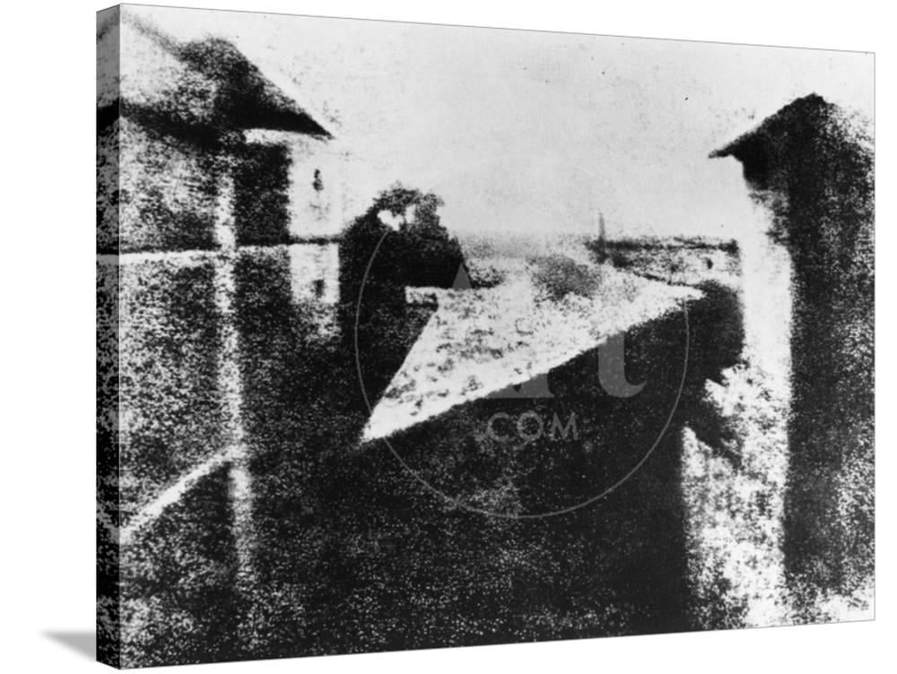 View from a Window at Le Gras, SaintLoupDeVarennes, 1827, Scenic