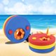 thumbnail image 3 of Swimming ring for children, set of 6 floating EVA discs, for children 3-14 years old Learn to swim, recommended weight rings 15-30 kg, 3 of 5