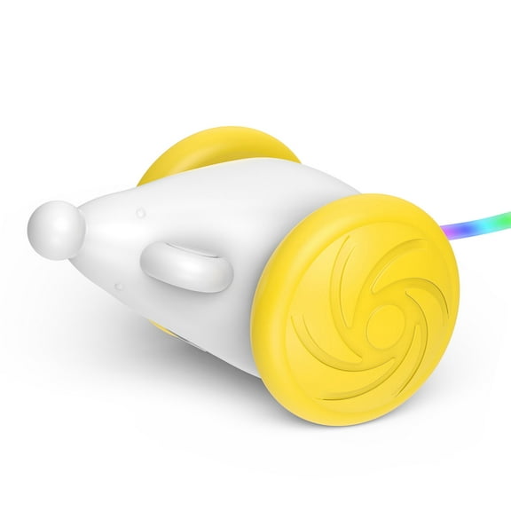 Indoor Interactive Cat Toys, Smart Electric Mouse Interactive Cat Teaser Toy Colorful For Most Cats And Kittens Indoor Exercise Toys Interactive Moving Mouse Toy For Cats