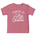 thumbnail image 2 of Gyujnb Promoted To Big Sister Print Round Neck Short Sleeves Casual T Shirt (Girls),12-13 Years, 2 of 3
