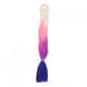 thumbnail image 2 of Extensiones de cabello trenzado Ombre Trenzado Cabello Kanekalon Jumbo Trenzas Cabello Extensiones de cabello sintético para trenzado torcido Blanco Rosa Púrpura Azul oscuro ANGGREK Otros, 2 of 8