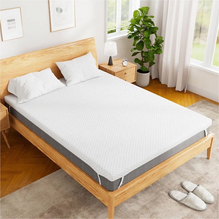 3 Inch Memory Foam Mattress Topper, Cooling Gel-Infused Bed Topper