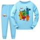 thumbnail image 1 of Ropa de bloques de números a la moda, ropa de casa para niñas pequeñas, pijamas para niños pequeños, pijamas para adolescentes y niños, Pijama de Navidad para niños, 1 of 4