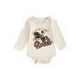 thumbnail image 1 of Faithtur Barboteuse Bébé Manches Longues Col Rond Imprimé Cowboy Vêtements pour Nourrisson, 1 of 9
