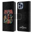 thumbnail image 1 of Head Case Designs Officially Licensed The Rolling Stones Key Art 78 Us Tour Vintage Leather Book Wallet Case Cover Compatible with Apple iPhone 14, 1 of 6