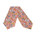 thumbnail image 1 of EREHome Stripe Anchor Starfish Ocean Table Runner 13x70 Inches Red Table Top Decoration, 1 of 5