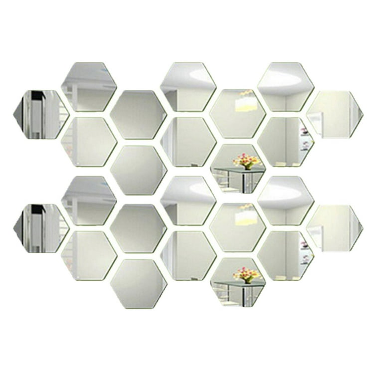Reflective Honeycomb Decor : Honeycomb Mirror