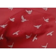 thumbnail image 3 of oneOone Cotton Poplin Fabric Bird Ikat Decor Fabric Printed BTY 42 Inch Wide, 3 of 3
