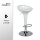 thumbnail image 4 of SET DE 2 BANCOS PARA BARRA REDONDOS CON ALTURA AJUSTABLE COLOR BLANCO, 4 of 5