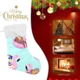 thumbnail image 4 of GZHJMY Christmas Stocking, Personalized Sloth Large Candy Stocking Hanging Gift, Xmas Stockings Decoration 1 PCS for Family Holiday Party Ornaments Decor Fireplace, 4 of 7
