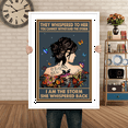thumbnail image 4 of LOLUIS They Whispered To Her You Cannot Withstand The Storm I am The Storm She Whispered Back Poster, Vintage Mental Health Awareness Wall Art Home Office Decor DS4, 4 of 7