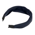 thumbnail image 6 of Vocoste Satin Knot Headband Hairband for Women Lady Navy Blue 1.2 Inch Wide 1 Pcs, 6 of 6