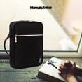 thumbnail image 6 of Montana West Church Bag for Women Men Protective Bible Cover with Leather Bookmark, Black, 6 of 7