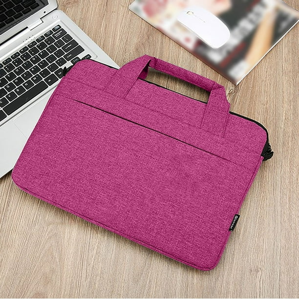 Hot pink sale laptop bag