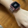 thumbnail image 2 of Correa para Apple Watch  de 45 mm Metálica + Protector lateral de pantalla. Estilo Milanese. Mamá Pulpo  Milanese case lateral, 2 of 8