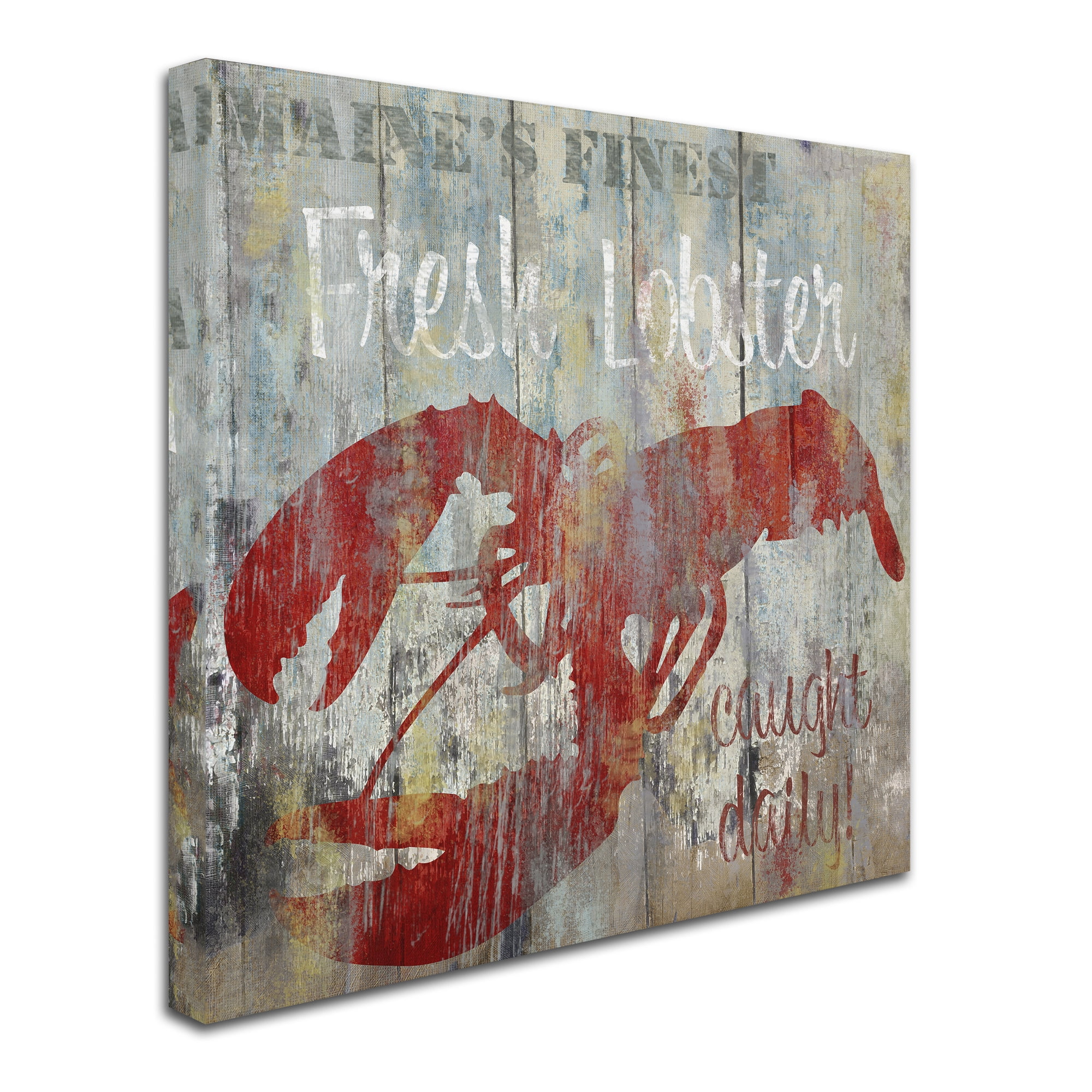 Trademark Fine Art "Restaurant Seafood III" Canvas Art by Color Bakery