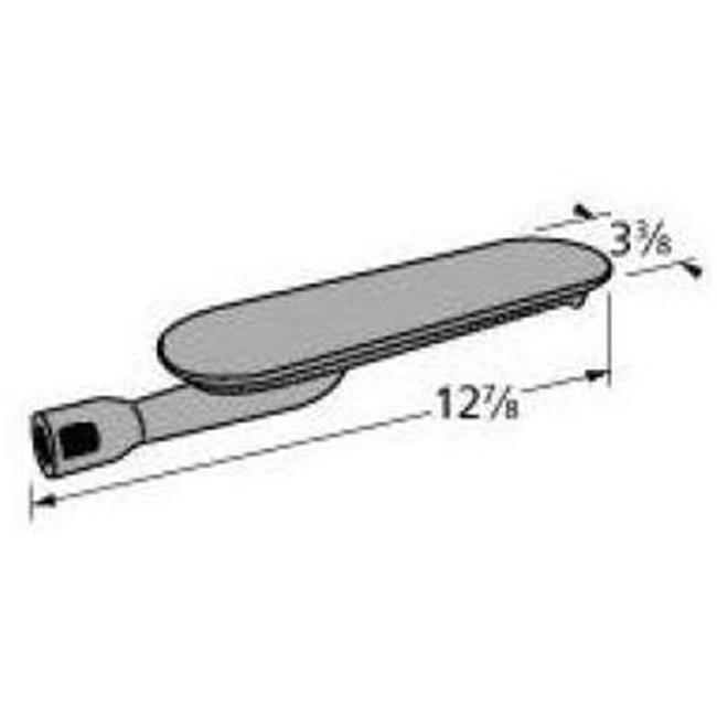 Sears 29551 Gas Grill Burner CastIron Oval Replacement Grill