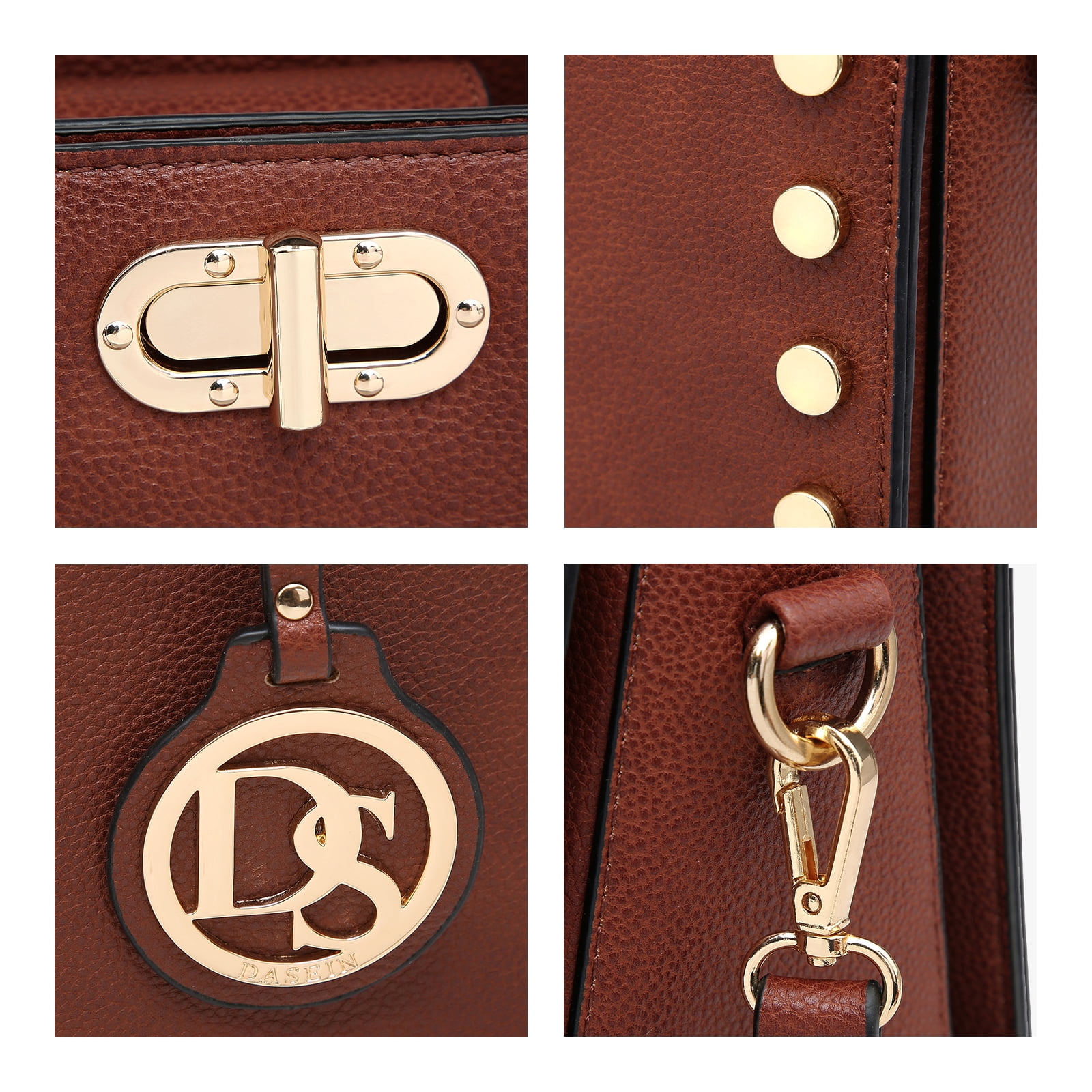 Dasein Purses and Handbags for Women Satchel Bags top Handle Shoulder Bag Work Tote Bag with Matching Wallet