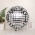 thumbnail image 1 of Globo de película de aluminio, globo redondo 4D, decoración para bodas, fiestas de cumpleaños, globo de papel de aluminio, 1 of 6