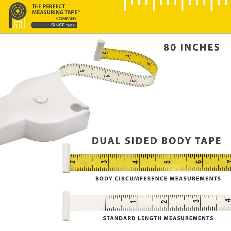 SR27 - Premium Retractable Tailor's Tape Measure - 80 / 2m