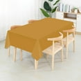 thumbnail image 7 of Jhdzdhy 54" X 100ft Plastic Table Cover Roll Disposable Tablecloth with Slide Cutter for Parties,Gold, 7 of 7