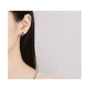 thumbnail image 3 of "Aretes De Plata 925 Con Diseño De Moda Estrella Para Mujer  Lab.g Plata Azul ", 3 of 4