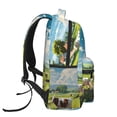 thumbnail image 3 of Fotbe Countryside Farm Cow Pattern Casual Backpack for School, Travel, and Outdoor Activities - Durable, Lightweight, and Comfortable, 3 of 5