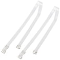 thumbnail image 1 of INSPIRE CHIC Metal Hook 1cm Wide Clear Invisible Bra Shoulder Straps Pair, 1 of 1