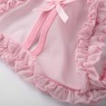 thumbnail image 7 of JSGEK Women Floral Lace Bra and Thong Set Underwire Support Adjustable Straps Delicate Embroidery Lingerie for Bedroom Wear Pink L, 7 of 7
