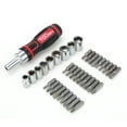 thumbnail image 4 of Hyper Tough 37 Piece Ratchet Multi-type Screwdriver Set TS99914A, 4 of 10