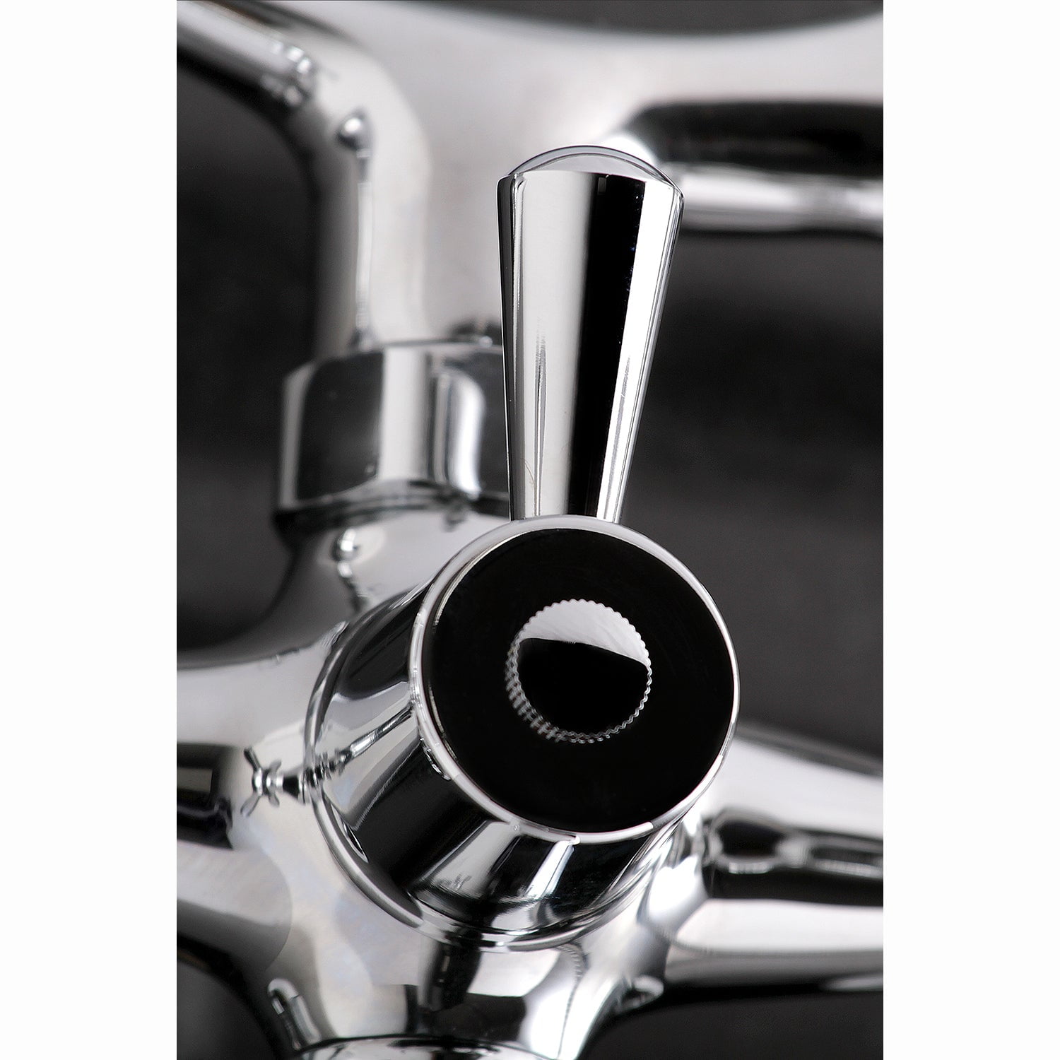 Kingston Brass Ks265Sn Tub Mount Clawfoot Tub Faucet - Satin Nickel Finish